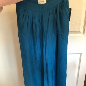 Anthropologie wide leg pant